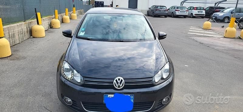 Usata VW Golf VI 2012 Nero Utilitaria