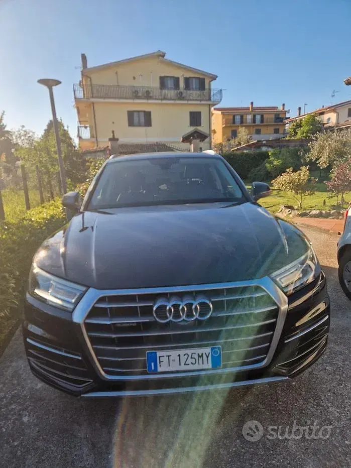 Usata Audi Q5 S-line plus 190 CV (139 kW) 2019 Bluazzurro SUV