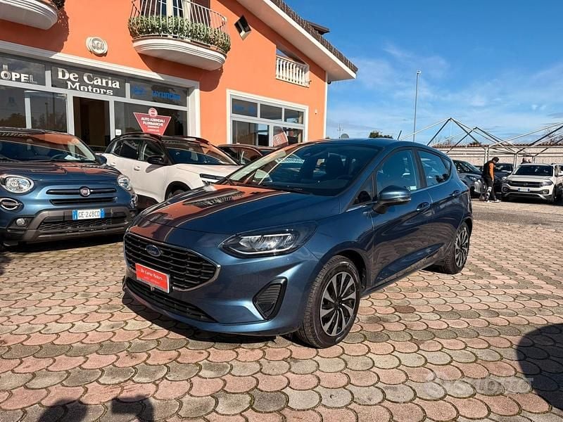 Usata Ford Fiesta Titanium 75 CV (55 kW) 2023 Blu Berlina