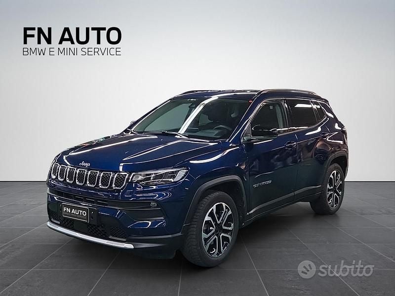 Usata Jeep Compass Limited 150 CV (110 kW) 2021 Blu SUV