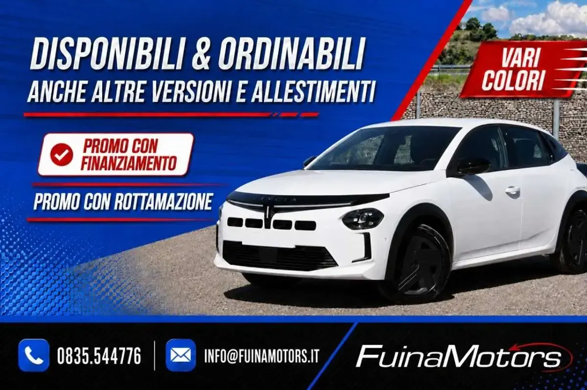 Nuova Lancia Ypsilon 101 CV (74 kW) 2026 Nero Utilitaria