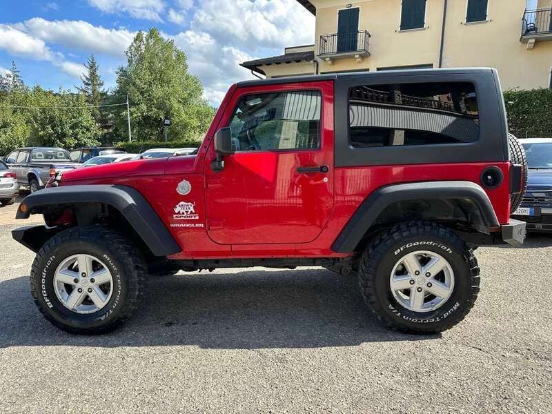 Usata Jeep Wrangler Sport 177 CV (130 kW) 2008 Rosso SUV