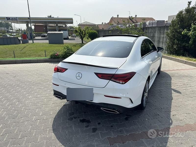 Usata Mercedes CLA220 AMG 190 CV (139 kW) 2019 Bianco Berlina