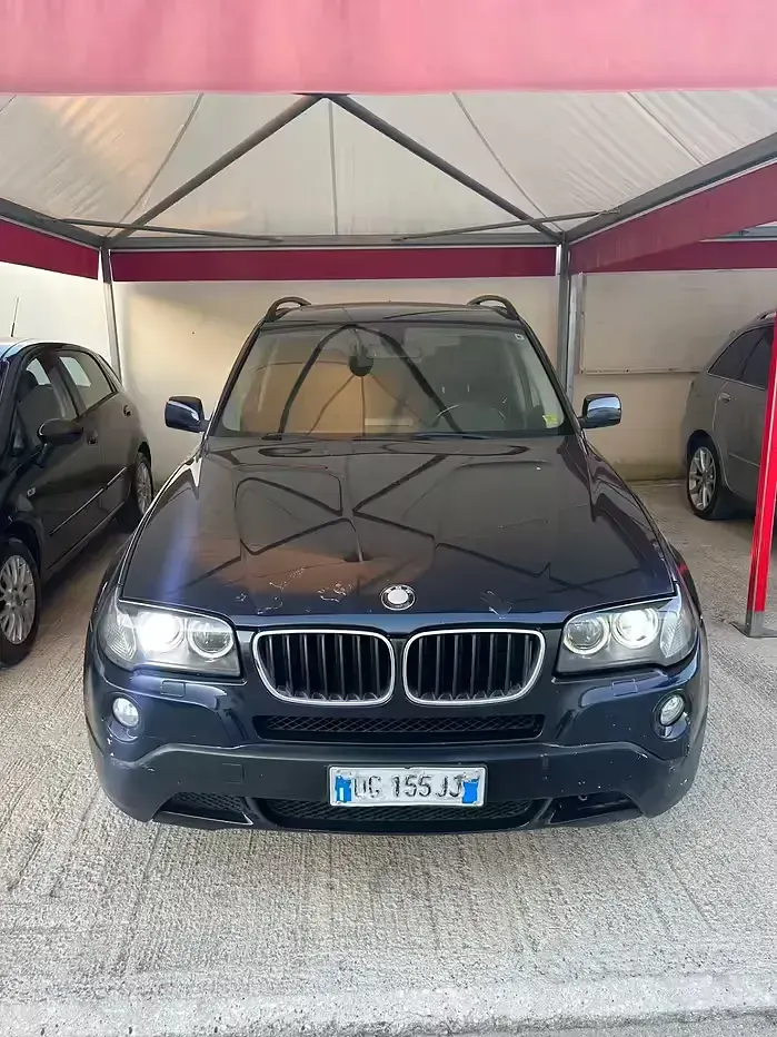 Usata BMW X3 150 CV (110 kW) 2007 Blu SUV