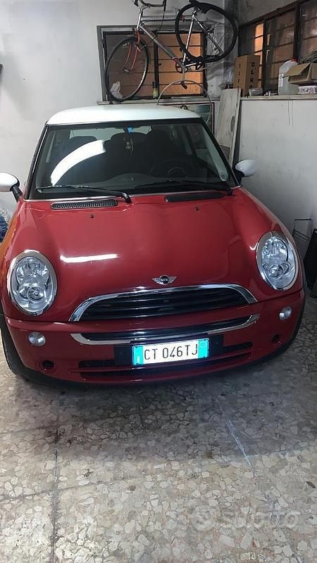 Usata Mini Cooper 2005 Rosso Utilitaria