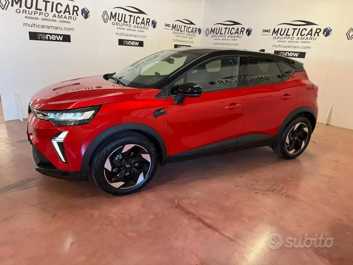 Usata Renault Captur Techno 91 CV (66 kW) 2025 Rosso SUV