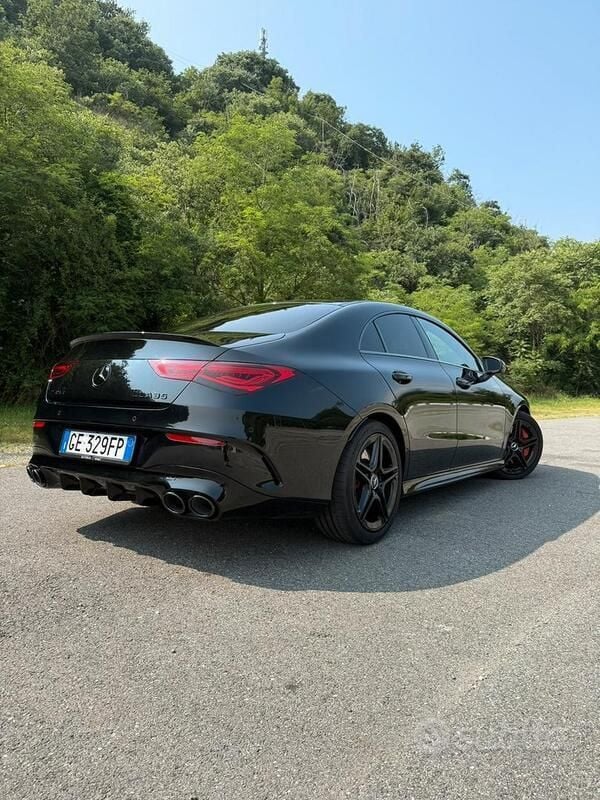Usata Mercedes CLA35 AMG AMG 306 CV (225 kW) 2021 Nero Coupé