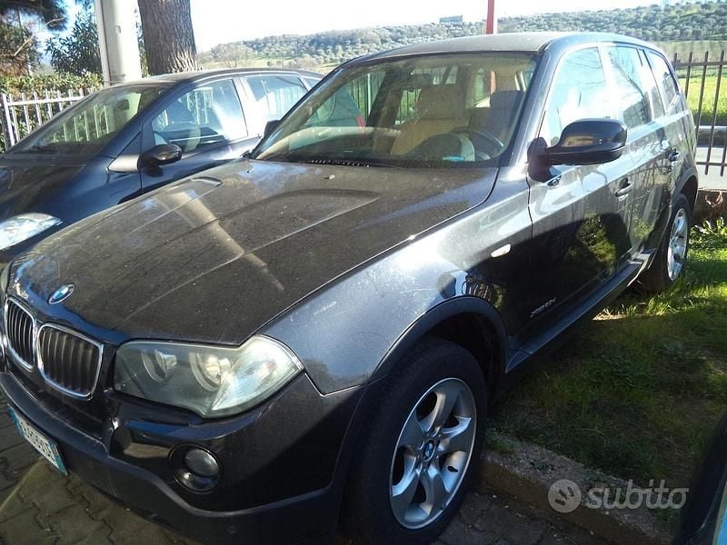 Usata BMW X3 Sport Line 176 CV (129 kW) 2010 Nero SUV