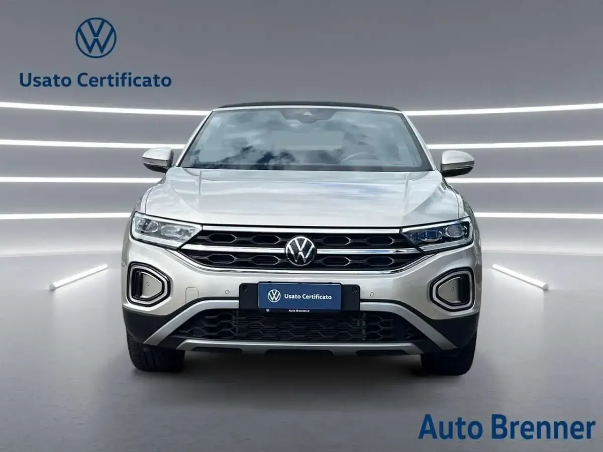 Usata VW T-Roc Cabriolet Style 150 CV (110 kW) 2024 Ivory silver met. Cabrio