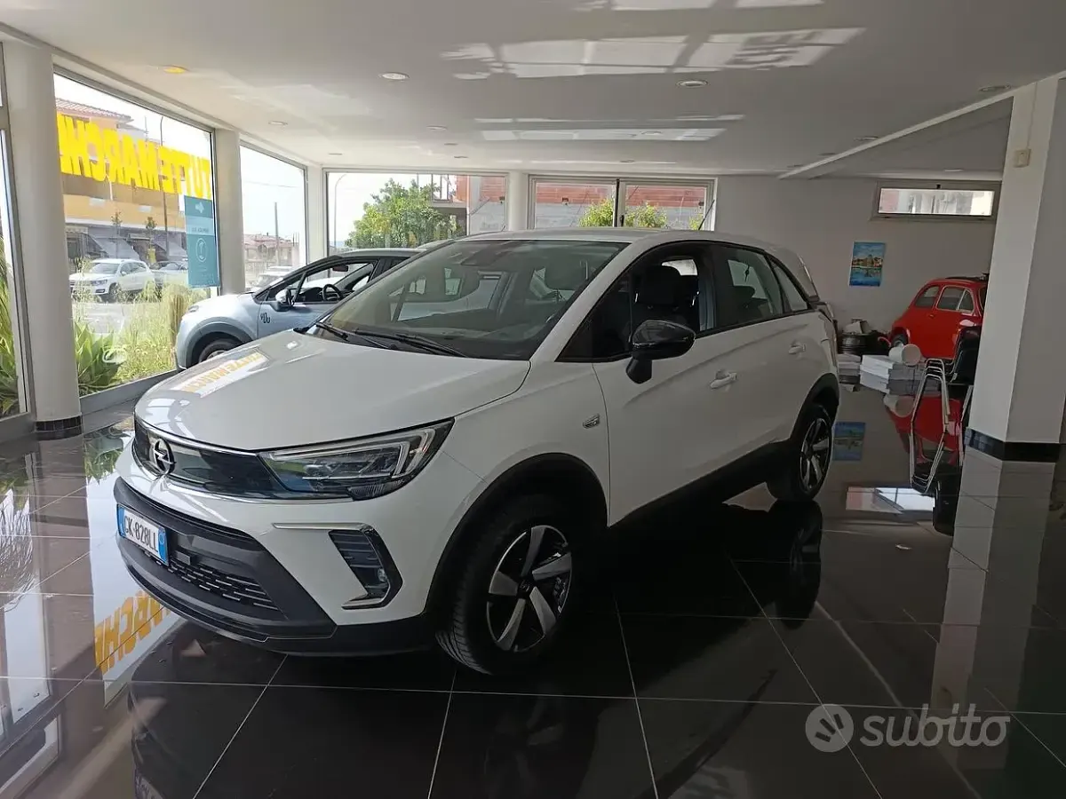 Usata Opel Crossland Elegance 110 CV (80 kW) 2022 Bianco SUV