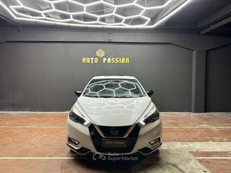 Usata Nissan Micra Tekna 90 CV (66 kW) 2018 Bianco Berlina
