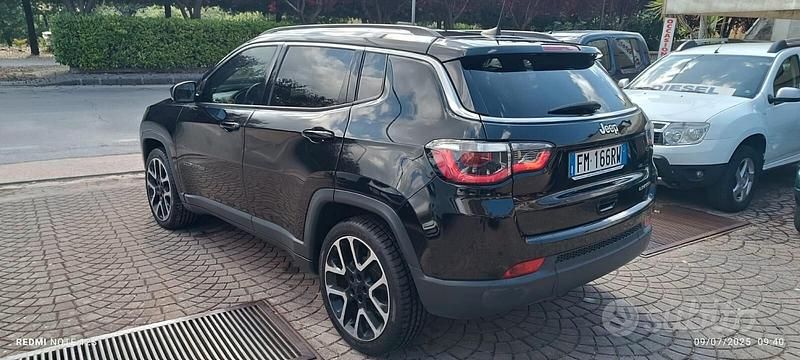 Usata Jeep Compass Limited 120 CV (88 kW) 2018 Nero SUV