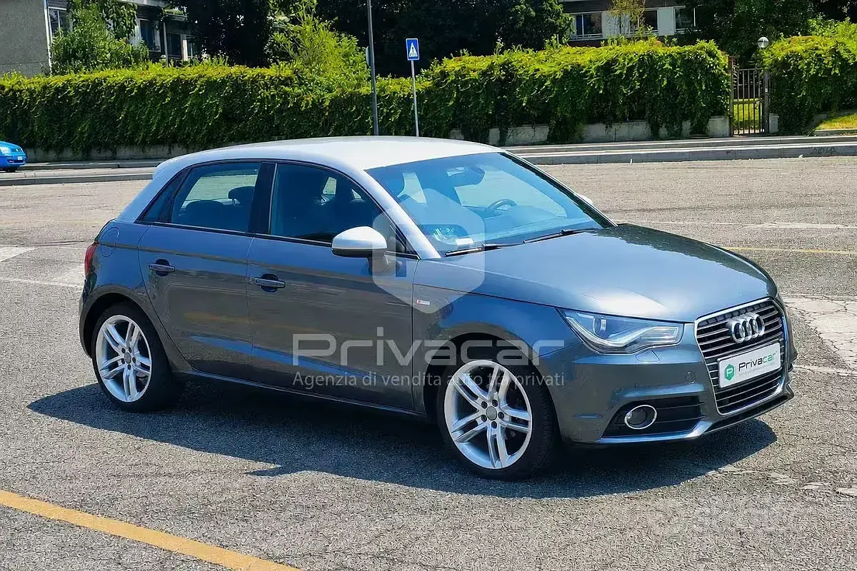 Usata Audi A1 S-Line 86 CV (63 kW) 2014 Grigio Utilitaria