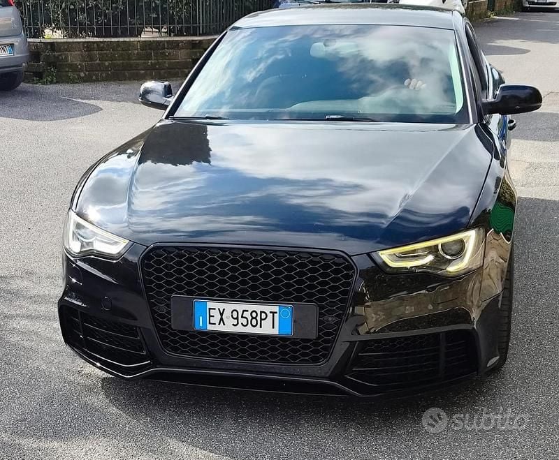 Usata Audi A5 177 CV (130 kW) 2014 Nero Coupé