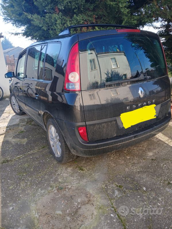 Usata Renault Espace 150 CV (110 kW) 2006 Nero Monovolume