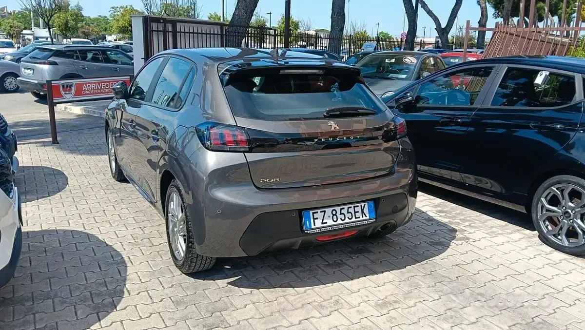 Usata Peugeot 208 Allure 102 CV (75 kW) 2020 Grigio Utilitaria