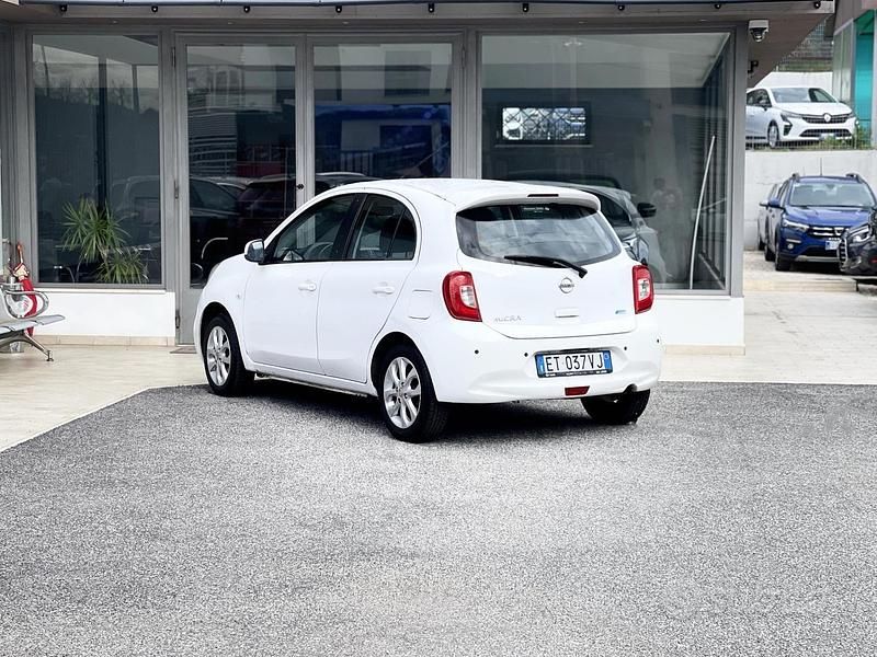 Usata Nissan Micra 80 CV (58 kW) 2014 Bianco Utilitaria