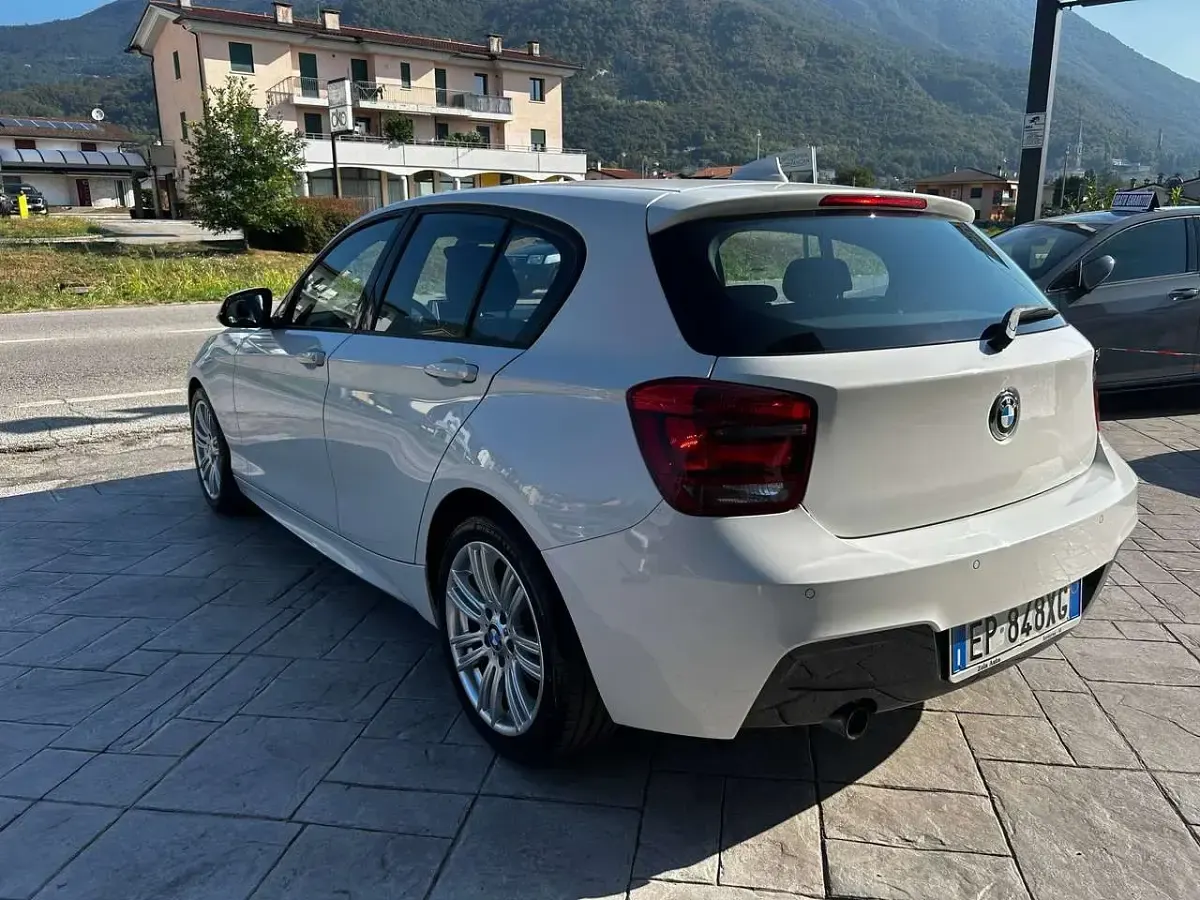 Usata BMW 114 M Sport 102 CV (75 kW) 2013 Bianco Utilitaria