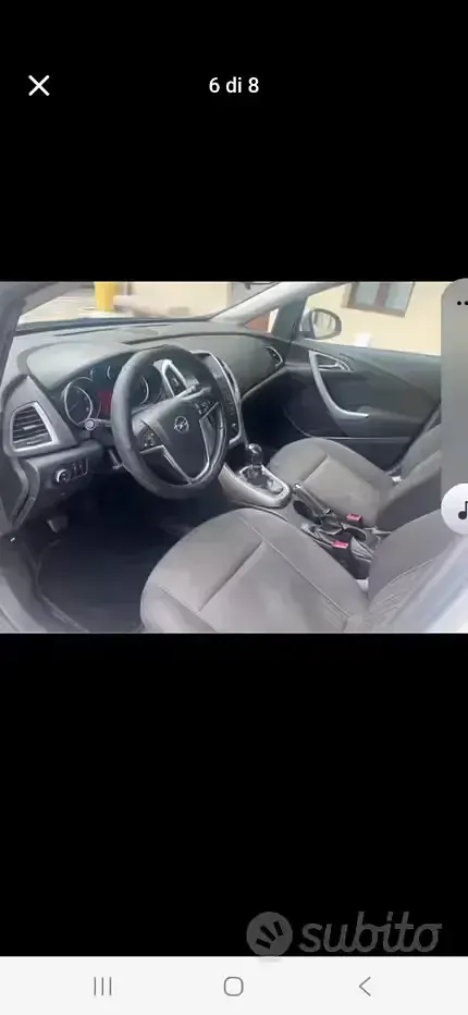 Usata Opel Astra 110 CV (80 kW) 2011 Grigio Station wagon