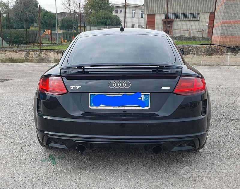 Usata Audi TT S-Line 184 CV (135 kW) 2016 Nero Coupé