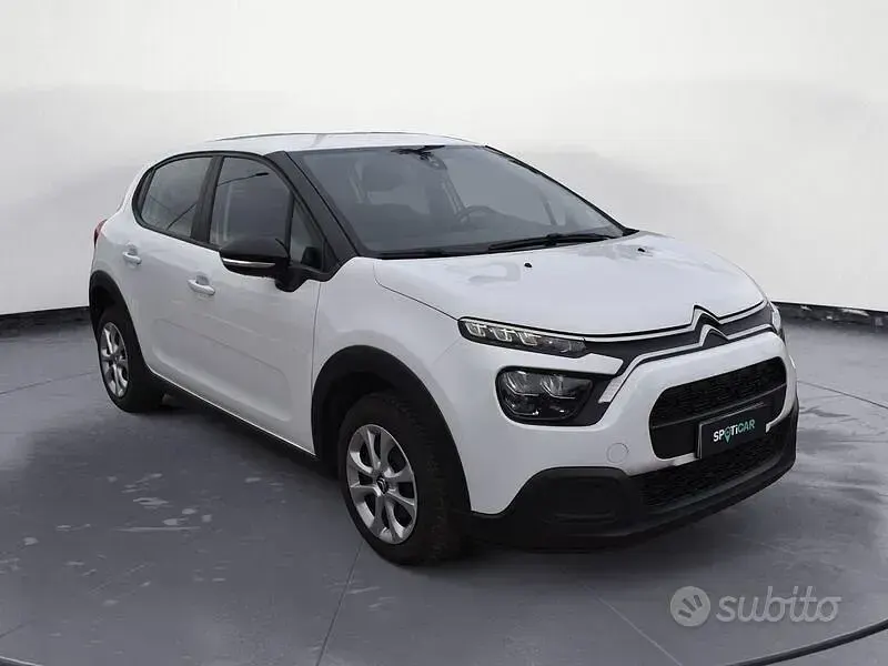 Usata Citroën C3 Feel 102 CV (75 kW) 2022 Bianco Utilitaria