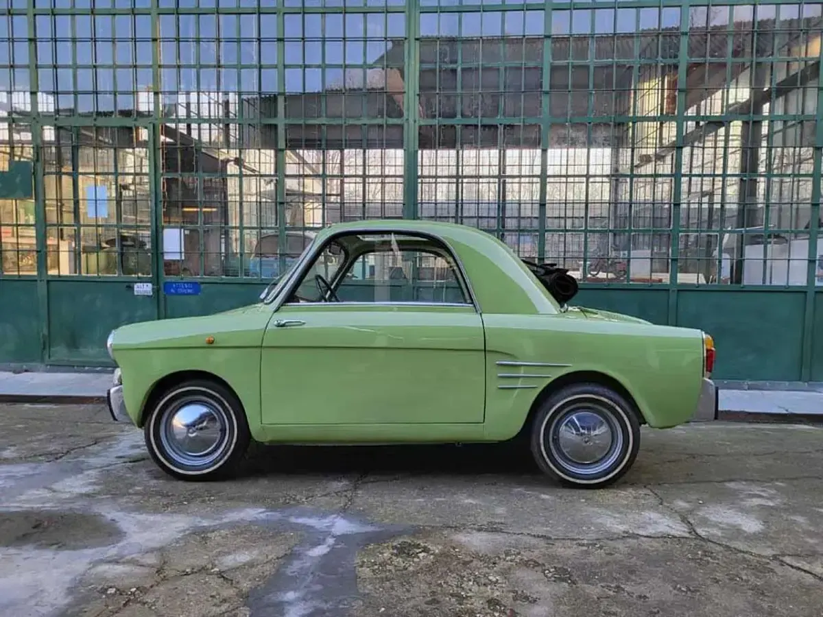 Usata Autobianchi Bianchina 18 CV (13 kW) 1961 Verde Utilitaria