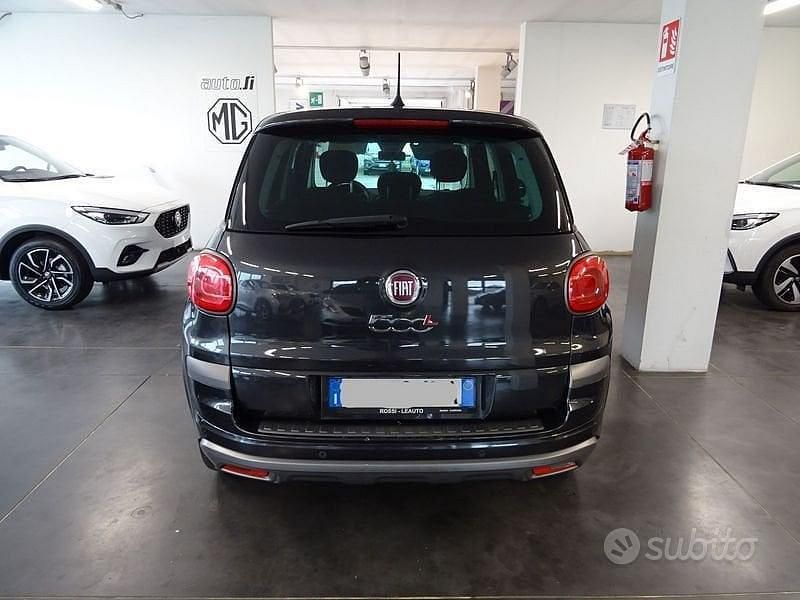 Usata Fiat 500L Cross 95 CV (69 kW) 2018 Grigio Monovolume