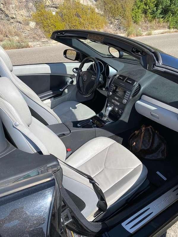 Usata Mercedes SLK200 163 CV (119 kW) 2004 Nero Cabrio