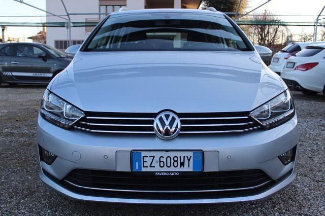 Usata VW Golf Sportsvan Highline 110 CV (80 kW) 2015 Argento Monovolume