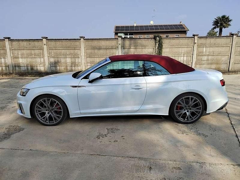 Usata Audi A5 Cabriolet S-Line 190 CV (139 kW) 2020 Bianco Cabrio