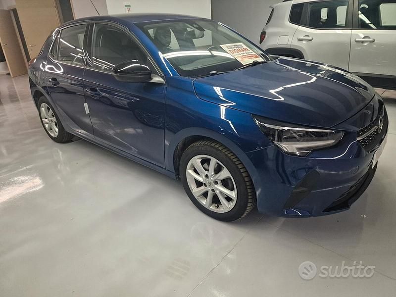 Usata Opel Corsa Elegance 100 CV (73 kW) 2021 Blu Berlina