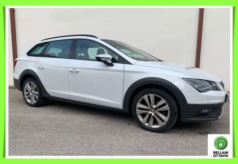 Usata Seat Leon X-Perience 4Drive 110 CV (80 kW) 2015 Bianco Station wagon