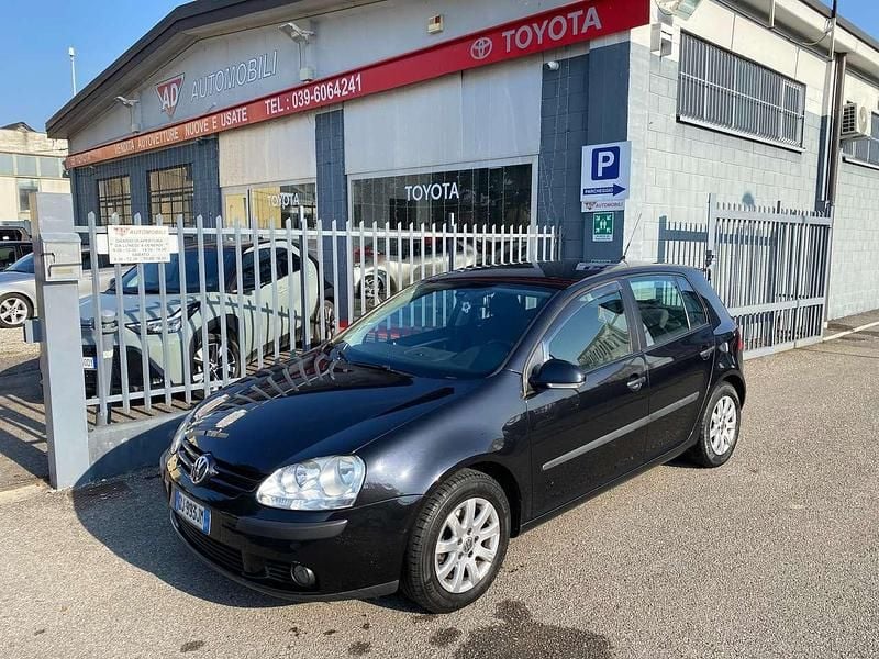 Usata VW Golf V 102 CV (75 kW) 2007 Nero Berlina