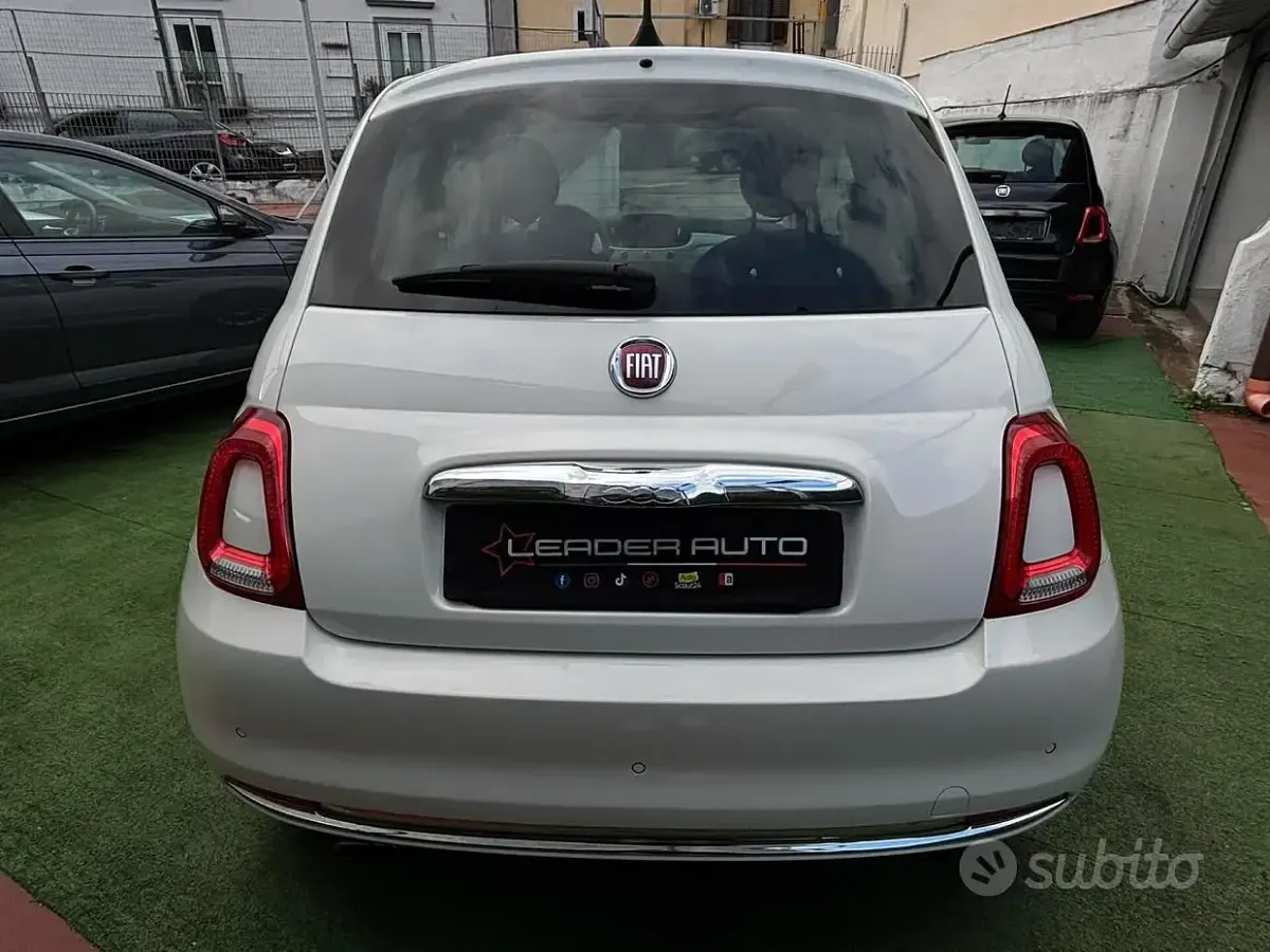 Usata Fiat 500 Lounge 69 CV (50 kW) 2019 Bianco Berlina