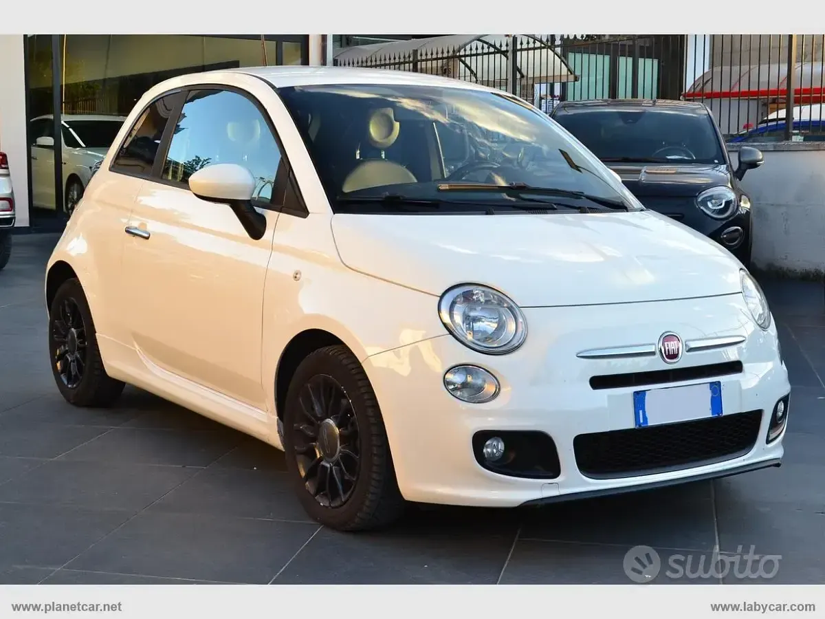 Usata Fiat 500 S 95 CV (69 kW) 2015 Bianco Berlina
