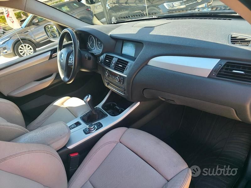 Usata BMW X3 184 CV (135 kW) 2011 Nero SUV