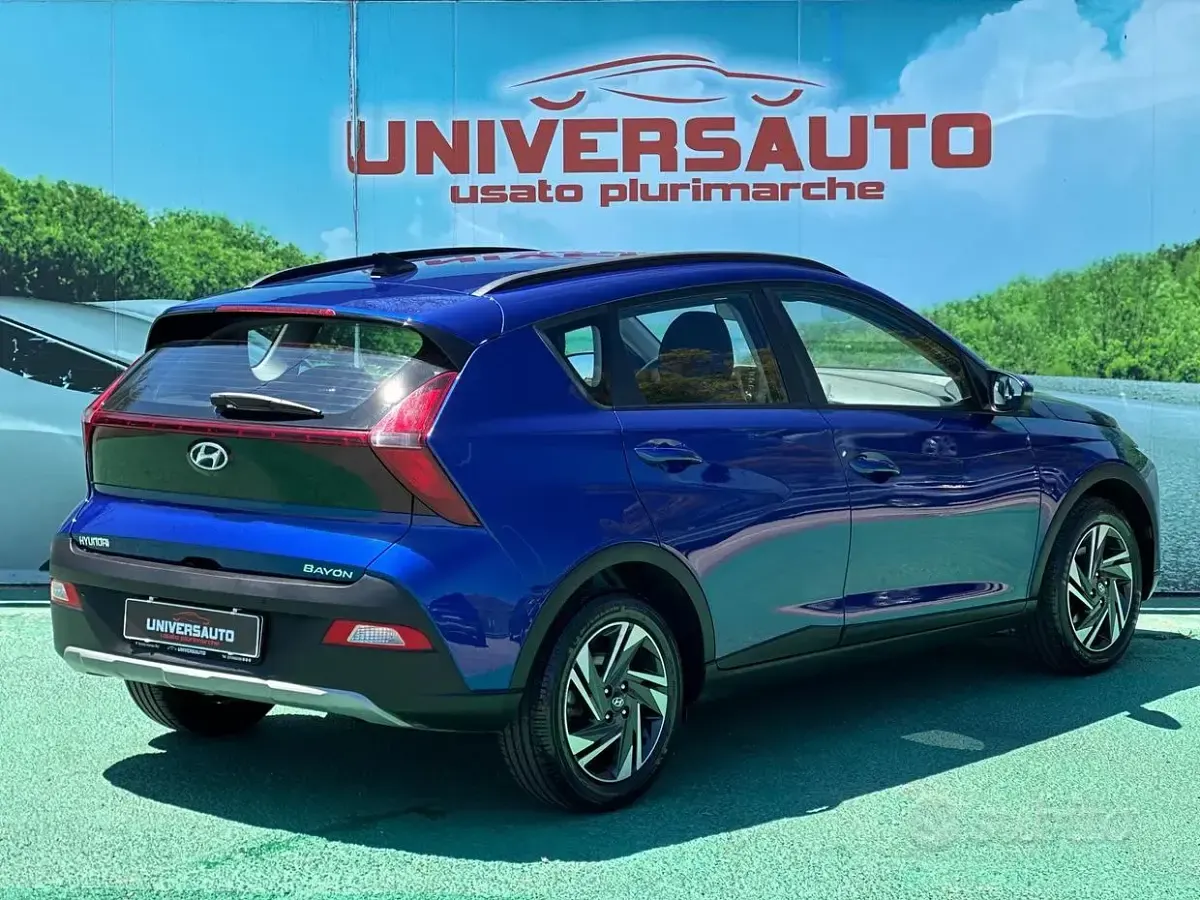 Usata Hyundai Bayon 82 CV (60 kW) 2022 Blu SUV
