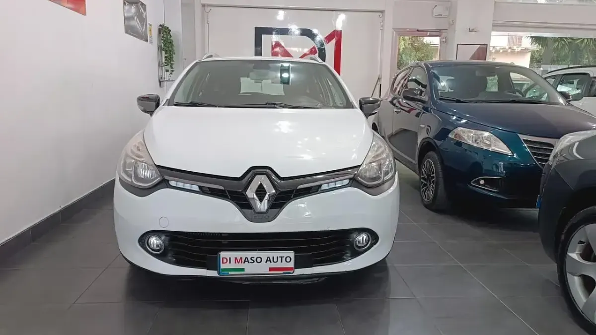 Usata Renault Clio 89 CV (65 kW) 2015 Bianco Station wagon