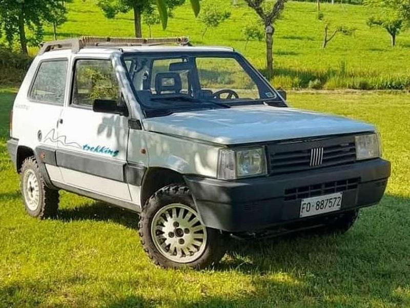 Bianco Usata 1993 Fiat Panda 4x4 Trekking Due volumi | 6500 € - Immagine 1/4