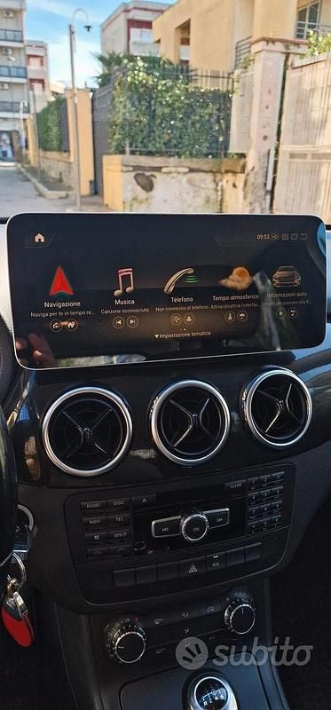 Usata Mercedes B180 Executive 109 CV (80 kW) 2013 Grigio Monovolume