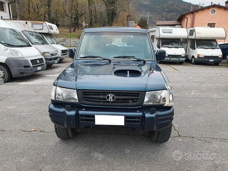 Gebraucht Hyundai Galloper 100 PS (73 kW) 1999 Blau SUV