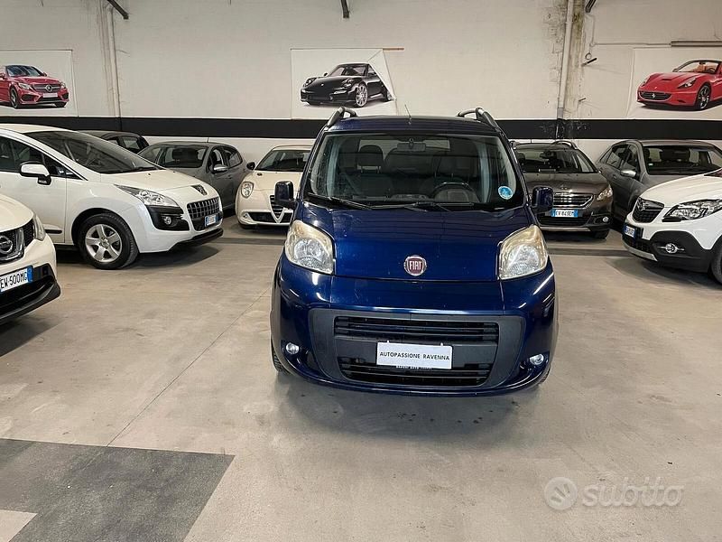 Usata Fiat Qubo Dynamic 77 CV (56 kW) 2013 Blu Monovolume