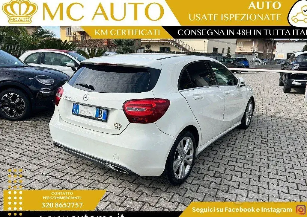 Usata Mercedes A200 136 CV (100 kW) 2016 Bianco Utilitaria