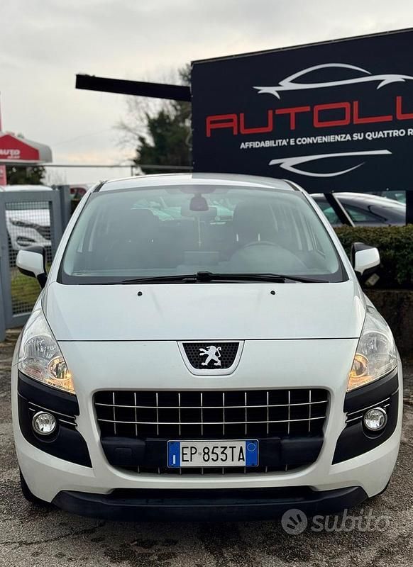 Usata Peugeot 3008 Allure 115 CV (84 kW) 2013 Bianco Monovolume