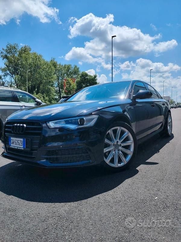 Nero Usata 2014 Audi A6 Advanced Tre volumi | 14.500 € (Buon prezzo) - Immagine 1/4