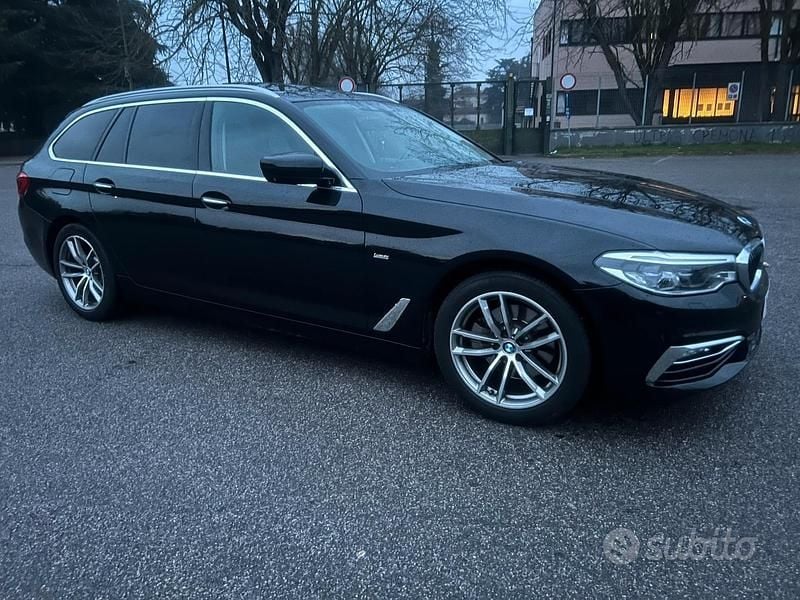 Usata BMW 520 Luxury Line 2018 Nero Station wagon