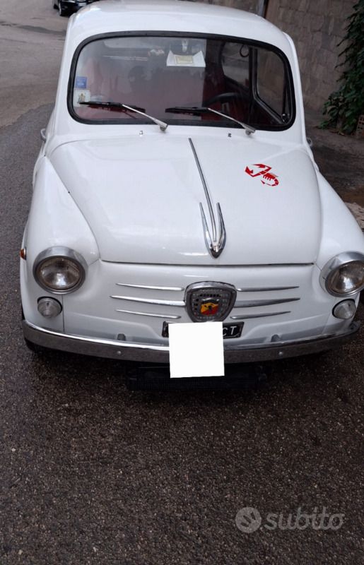 Bianco Usata 1960 Fiat 600 | 10.000 € - Immagine 1/4