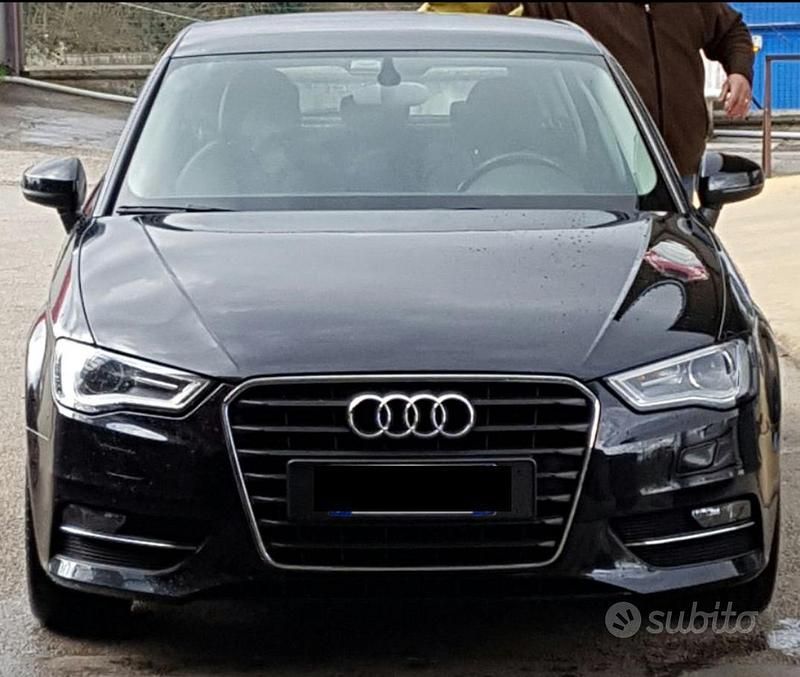 Usata Audi A3 Ambition 105 CV (77 kW) 2013 Nero Berlina