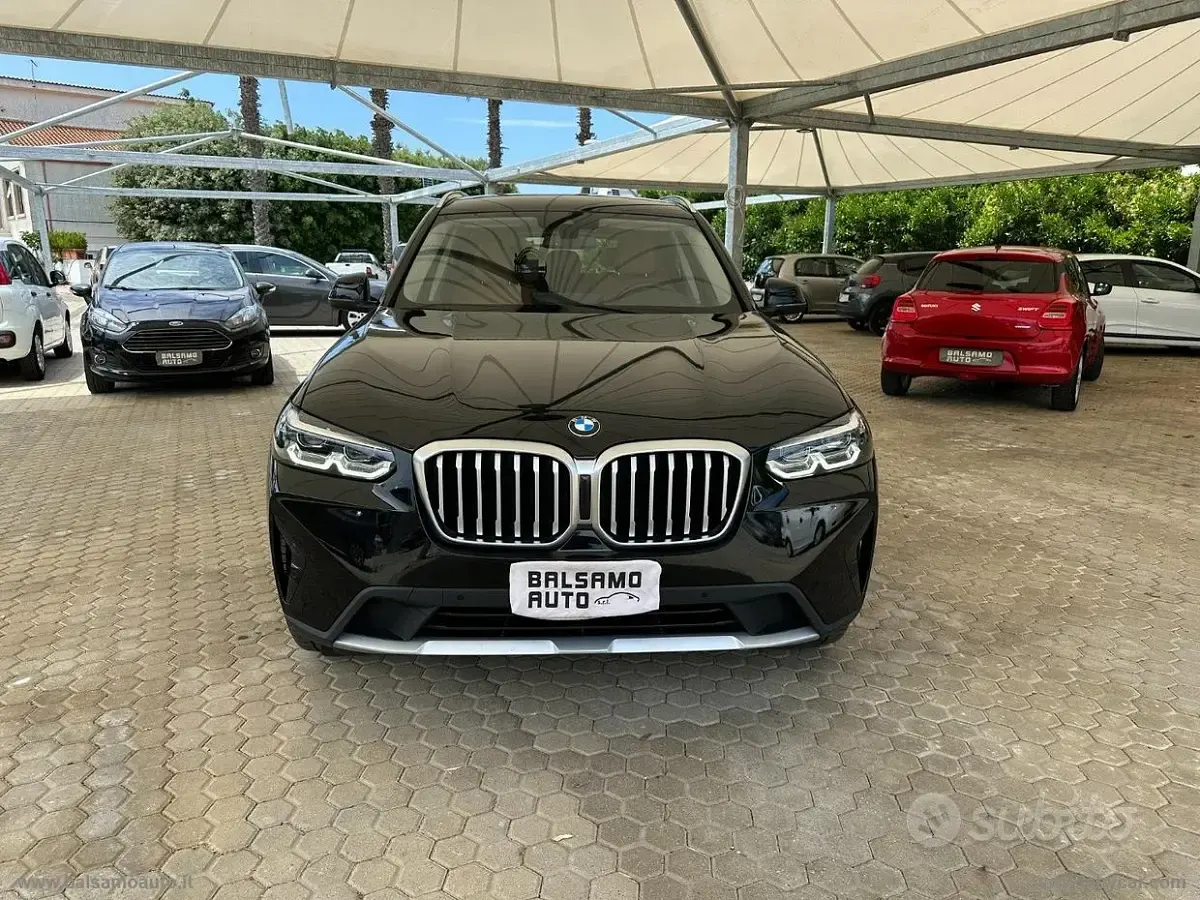 Usata BMW X3 xLine 190 CV (139 kW) 2022 Nero SUV