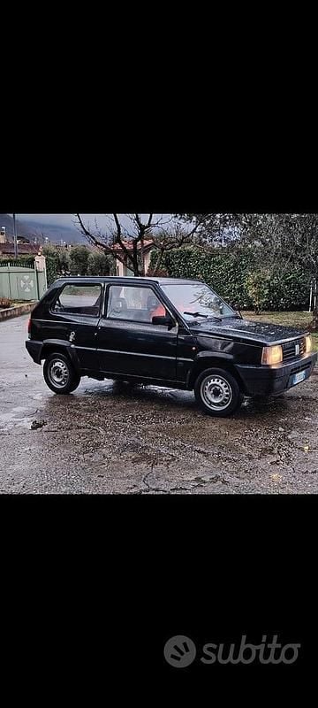 Usata Fiat Panda 54 CV (39 kW) 2001 Nero Utilitaria
